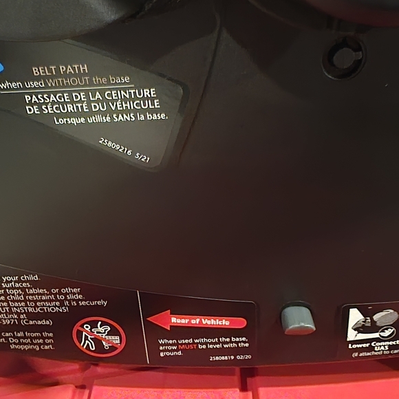 SOLD!  Evenflo LiteMax Infant Car Seat with Anti-Rebound Bar NEW! - Picture 8 of 11